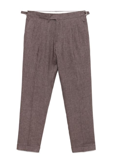 Pantaloni di lino in marrone Briglia 1949 - uomo
